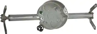 Walmart RACO 936 Ceiling Box 1-Gang Steel Silver offer