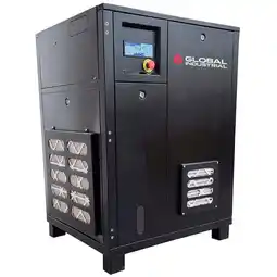 Walmart Global Industrial Tankless Rotary Screw Air Compressor, 5 HP, 1 Phase, 230V offer