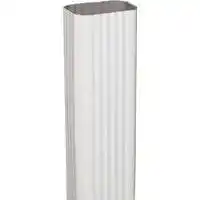 Walmart Spectra Metals 2 In. x 3 In. x 15 In. K-Style White Aluminum Downspout Extension offer