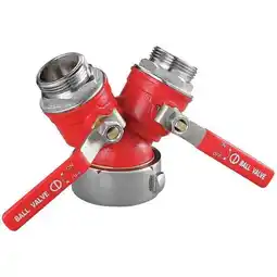 Walmart Manufacturer Varies Fire Hose Ball Valve,11 1/4L,Bronze 6AKE2 offer