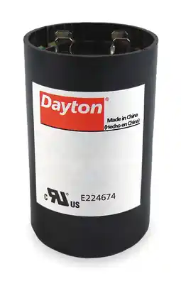 Walmart Dayton Round Motor Start Capacitor, 108-130 Microfarad Rating, 110-125VAC Voltage - 2MDR1 offer