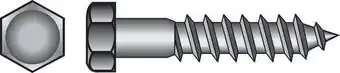 Walmart Hillman 3/8 Zinc-Plated Steel Hex Lag Screw offer