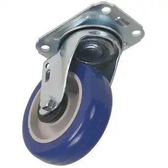 Walmart Manufacturer Varies Plate Caster,Swivel,Polyurethane,5 5/8H 1G198 offer