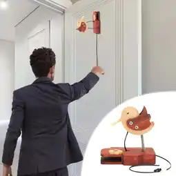 Walmart ViYW Woodpecker Doorbell - Unique Handcrafted Bird-Themed Door Chime With Melodious Ringtone offer