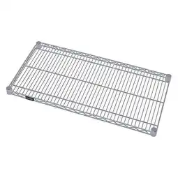 Walmart Quantum Storage Systems Wire Shelf,24x48in,LdCap 800lb 2448GY offer