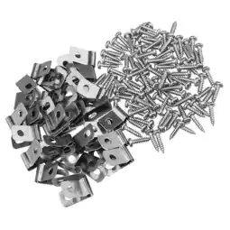Walmart 100 Sets Fence Clip Wood Clamp Aluminum Wire for Cage offer