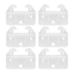 Walmart FENGGUIQU Cabinet Drawer Track Guide White 6Pcs 2.3In X 1.6In X 0.4In offer