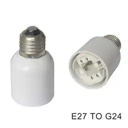 Walmart Fairnull E27 to G24 LED Light Screw Bulb Socket Base Lamp Cap Holder Adapter Converter offer