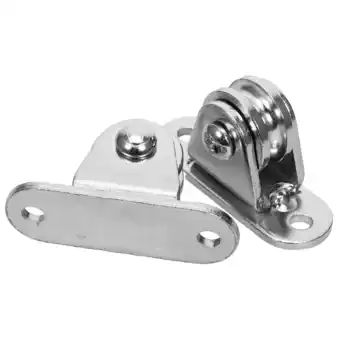 Walmart 2 Sets Cable Pulley Pulleys for Rope System Hanging Wire Towing Wheel Block Stainless Steel offer