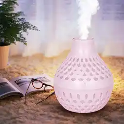Walmart 200ML Mini New Wood Grain Aroma Diffuser Humidifier Office and Home Desktop Product offer