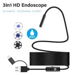 Walmart Fairnull 1/2/5m Micro USB Type-C Waterproof Endoscope Inspection Camera for Android Phone offer