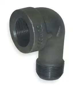 Walmart Manufacturer Varies 90 Street Elbow, Malleable Iron, 1/2 in 1LBW5 offer