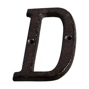 Walmart Deals of the Week Clearance! Creative Alloy Wrought Iron Number Letter Creative DIY House Letter offer