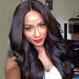 Walmart Clearance items! JGF844 Dark Brown Brazilian Hair Curly Wavy Women Wig Hair offer