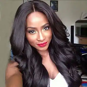 Walmart Clearance items! JGF844 Dark Brown Brazilian Hair Curly Wavy Women Wig Hair offer
