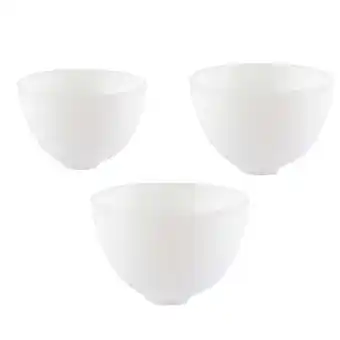 Walmart 3Pcs Plastic Facial Mask Mixing Bowls Mask Stirring Bowls Cosmetic Beauty Tool offer