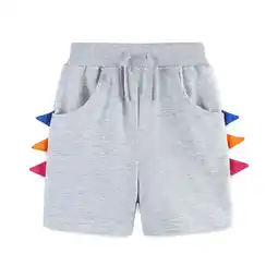 Walmart Cethrio Toddler Boys Shorts, Cotton Elastic Waist Casual Running Summer Shorts Gray Size 6 T offer