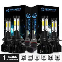 Walmart 6X LED Headlight Fog Light Bulb For 2003-2006 Silverado 1500 2500HD 3500HD offer