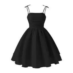 Walmart Huowey Summer Girls Solid Color Dress With Bow Knot Sweet Sleeveless For Kids offer