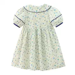 Walmart Utlike Summer Dress For Girls Toddler Floral Dresses Comfortable Fit Sundress Size 3 Years-4 Years offer