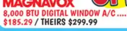 Ollie's 8,000 BTU DIGITAL WINDOW A/C offer
