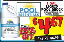 Ollie's 1 GAL. LIQUID POOL SHOCK offer