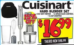 Ollie's Cuisinart Hand Blender Set offer