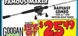 Ollie's Baitcast Combo offer