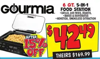 Ollie's 6 QT. 5-in-1 Food Station offer