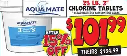 Ollie's 25 LB. 3 CHLORINE TABLETS offer