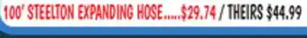 Ollie's 100' STEELTON EXPANDING HOSE offer