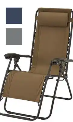 Ace Hardware Multi-Position Zero Gravity Folding Lounger offer