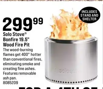 Ace Hardware Solo Stove Bonfire 19.5 Wood Fire Pit offer