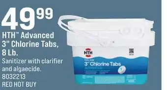 Ace Hardware HTH Advanced 3 Chlorine Tabs, 8 Lb offer