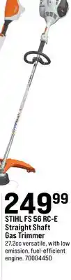 Ace Hardware STIHL FS 56 RC-E Straight Shaft Gas Trimmer offer