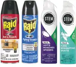 Ace Hardware Raid or STEM Insect Killers offer