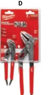 Ace Hardware Milwaukee 2 Pc. Pliers Set offer