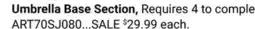 Ace Hardware Umbrella Base Section offer