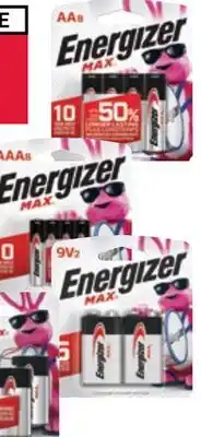 Ace Hardware Energizer Batteries offer