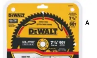 Ace Hardware DEWALT 7-1/4 Elite Series Circular Saw Blade offer