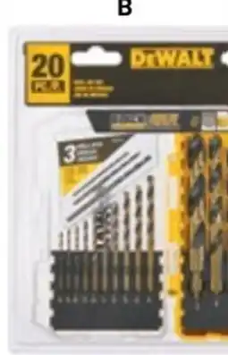 Ace Hardware DEWALT 20 Pc. BLACK & GOLD Drill Bit Set offer