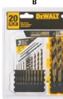 Ace Hardware DEWALT 20 Pc. BLACK & GOLD Drill Bit Set offer