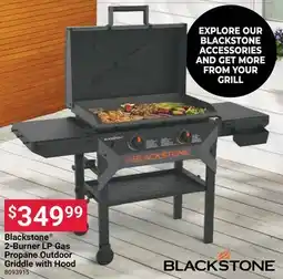 Ace Hardware Blackstone 2-Burner LP Gas Propane Outdoor Griddle with Hood offer