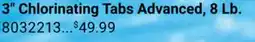 Ace Hardware 3 Chlorinating Tabs Advanced, 8 Lb offer
