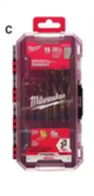 Ace Hardware Milwaukee 15 SHOCKWAVE Titanium Drill Bit Set offer