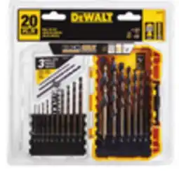 Ace Hardware Select DEWALT Hand Tools & Accessories, 20 Pcs. BLACK & GOLD Drill Bit Set 2137305 offer