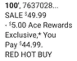 Ace Hardware Ace SmartFLO Max 50' offer