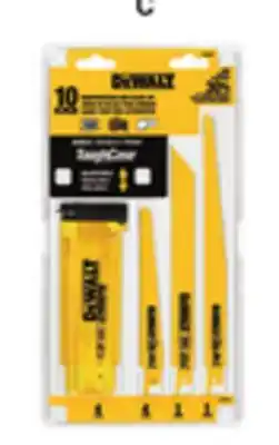 Ace Hardware Select DEWALT Hand Tools & Accessories 10 Pc. Reciprocating Saw offer