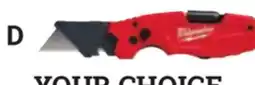 Ace Hardware Milwaukee 6-in-1 Fastback Utility Knife offer