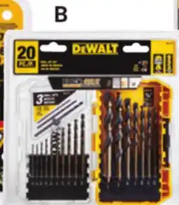 Ace Hardware Select DEWALT Hand Tools & Accessories** B 20 Pc. BLACK & GOLD Drill Bit Set offer